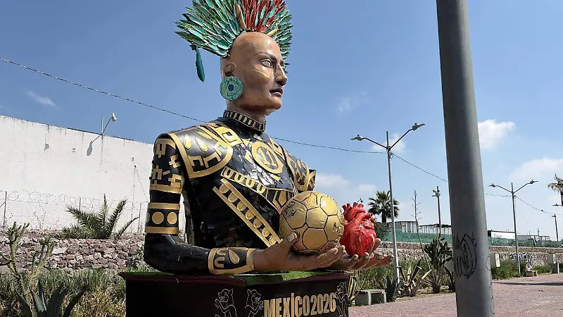 Figuras gigantes para el mundial 2026 